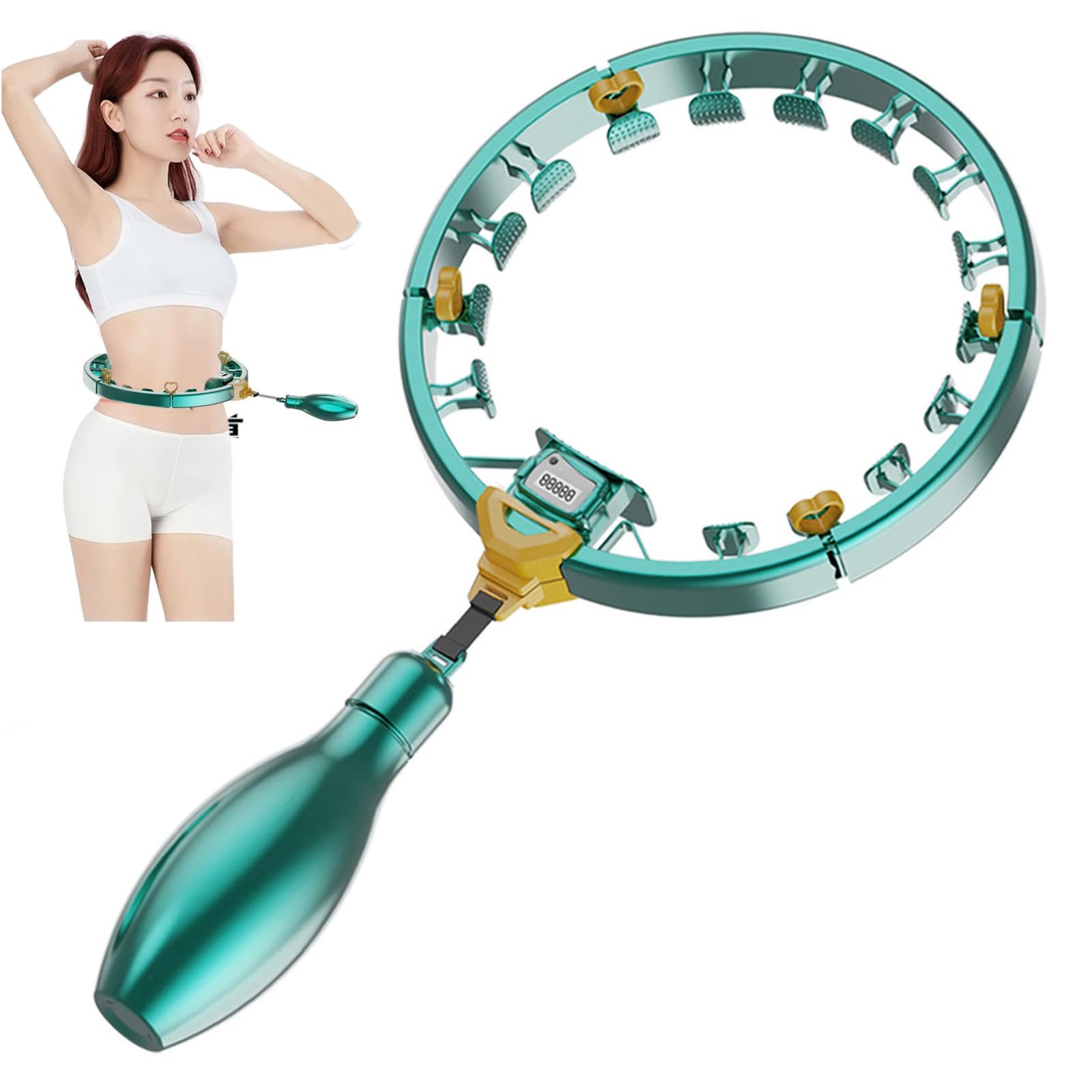 フラフープ Amazon | LAMEILA フラフープ フラフープダイエット用 進化系 スマート